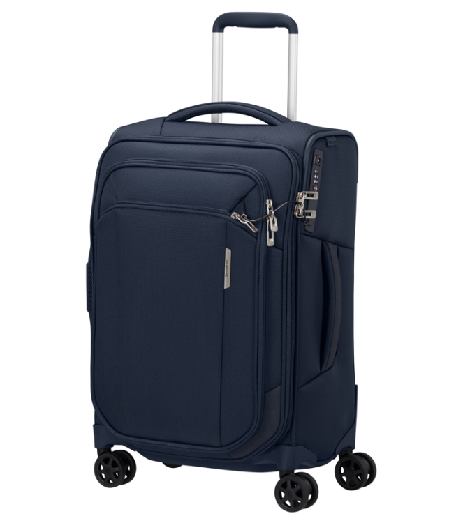 Samsonite Trolley <span>143325 1549 Respark Spinner 55</span> 143325 1549 Respark Spinner 55 blauw - www.bremmerschoenen.info - Bremmer Schoenen
