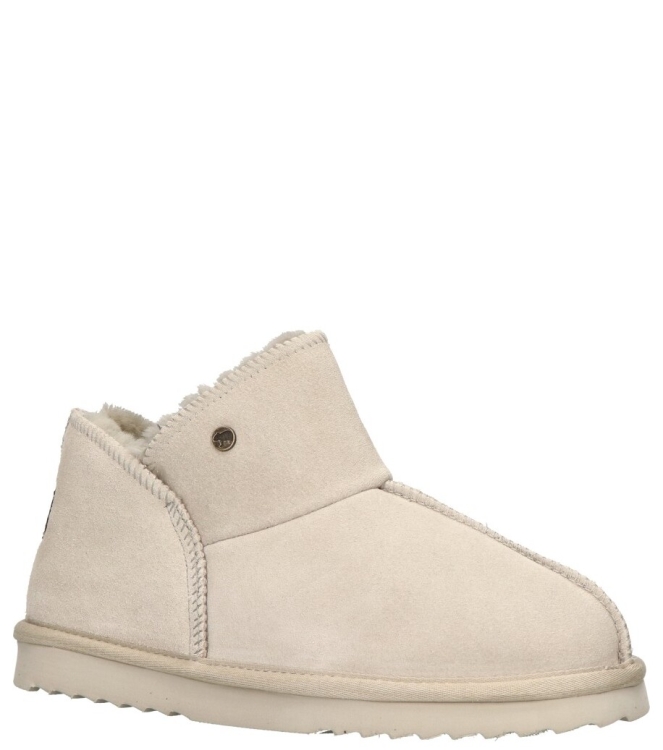 Warmbat pantoffel <span>Willow women WLW321083 Cement</span> Willow women WLW321083 Cement grijs - www.bremmerschoenen.info - Bremmer Schoenen
