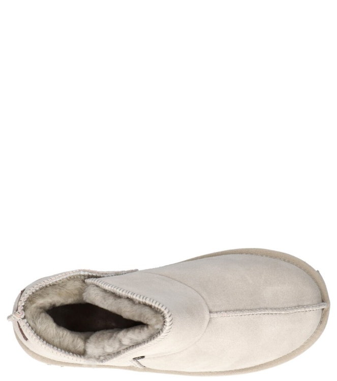 Warmbat pantoffel <span>Willow women WLW321083 Cement</span> Willow women WLW321083 Cement grijs - www.bremmerschoenen.info - Bremmer Schoenen