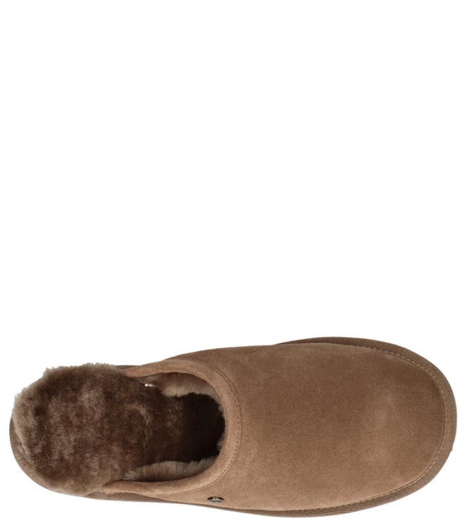 Warmbat pantoffel <span>Classic unisex CLC521055 Mud</span> Classic unisex CLC521055 Mud bruin - www.bremmerschoenen.info - Bremmer Schoenen