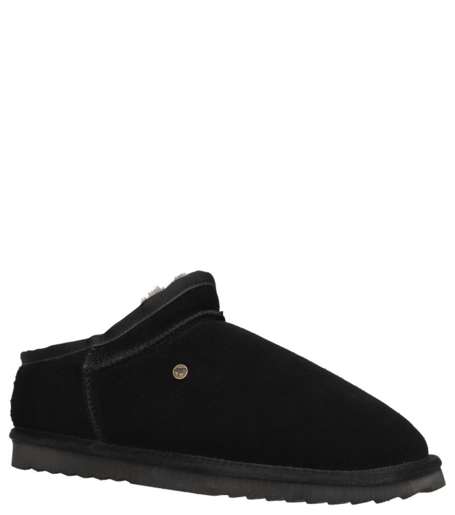 Warmbat pantoffel <span>Conner men CNR421099 Black</span> Conner men CNR421099 Black zwart - www.bremmerschoenen.info - Bremmer Schoenen