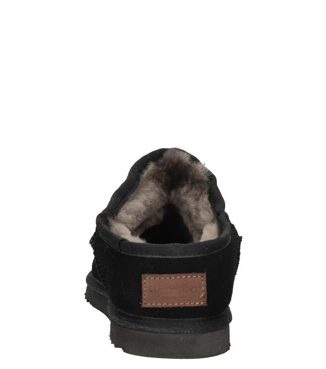 Warmbat pantoffel <span>Conner men CNR421099 Black</span> Conner men CNR421099 Black zwart - www.bremmerschoenen.info - Bremmer Schoenen