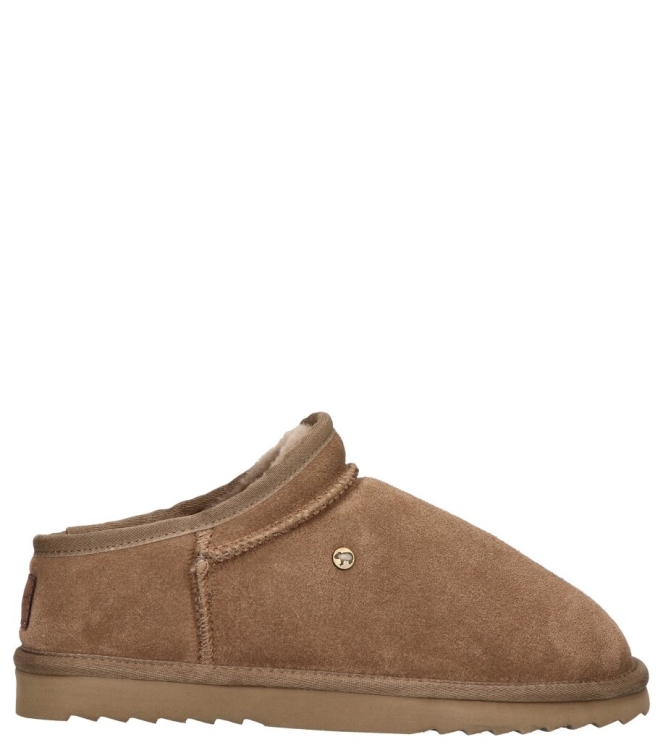 Warmbat pantoffel <span>Conner men CNR421055 mud</span> Conner men CNR421055 mud bruin - www.bremmerschoenen.info - Bremmer Schoenen