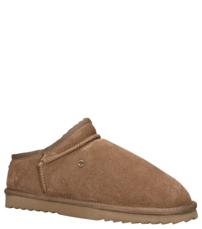 Warmbat pantoffel <span>Conner men CNR421055 mud</span> Conner men CNR421055 mud bruin - www.bremmerschoenen.info - Bremmer Schoenen
