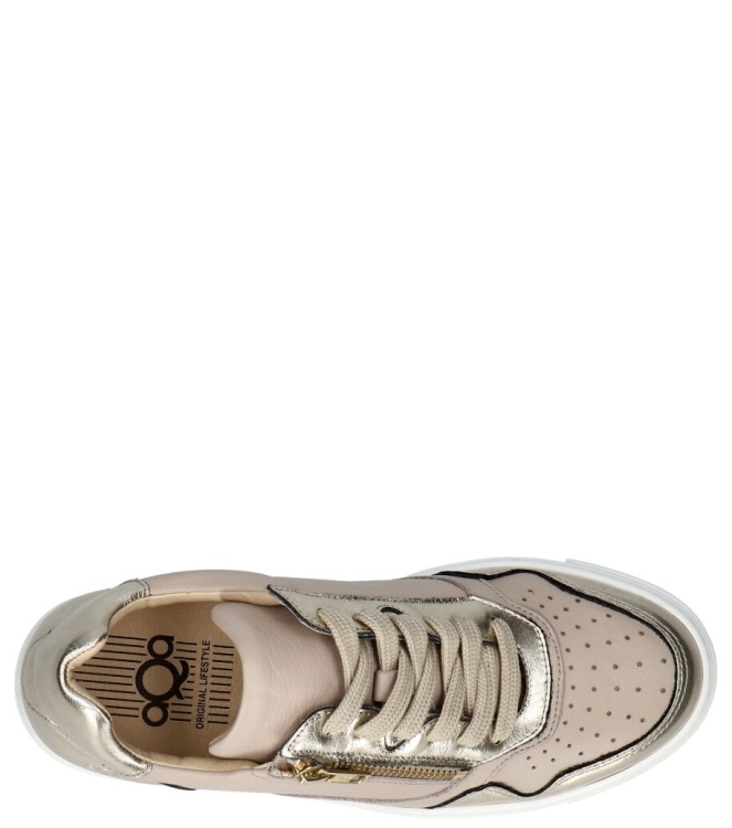 Aqa sneaker <span>A8520 B71A26</span> A8520 B71A26 goud - www.bremmerschoenen.info - Bremmer Schoenen
