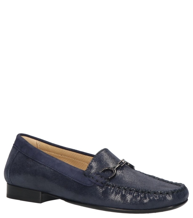 Sioux instapper <span>40070 Cortizia 735</span> 40070 Cortizia 735 blauw - www.bremmerschoenen.info - Bremmer Schoenen