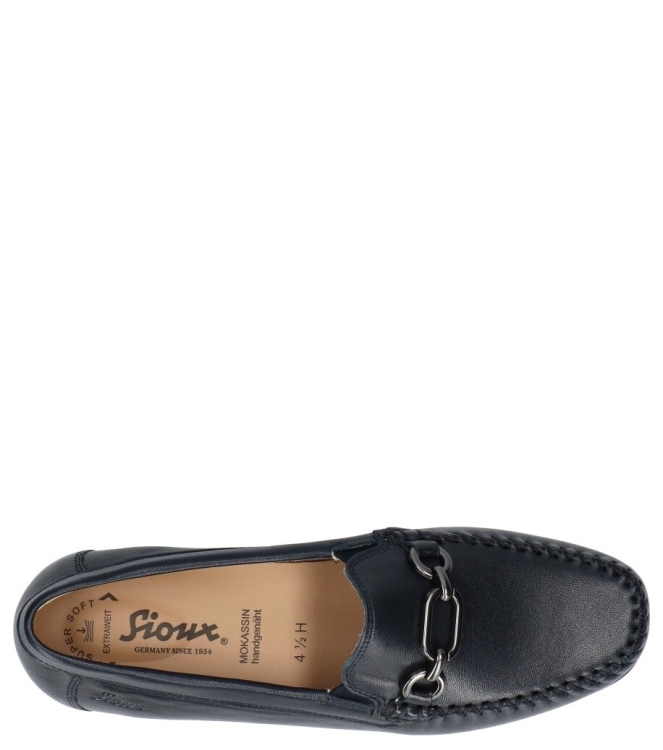 Sioux instapper <span>40131 Cortizia 737 H</span> 40131 Cortizia 737 H blauw - www.bremmerschoenen.info - Bremmer Schoenen
