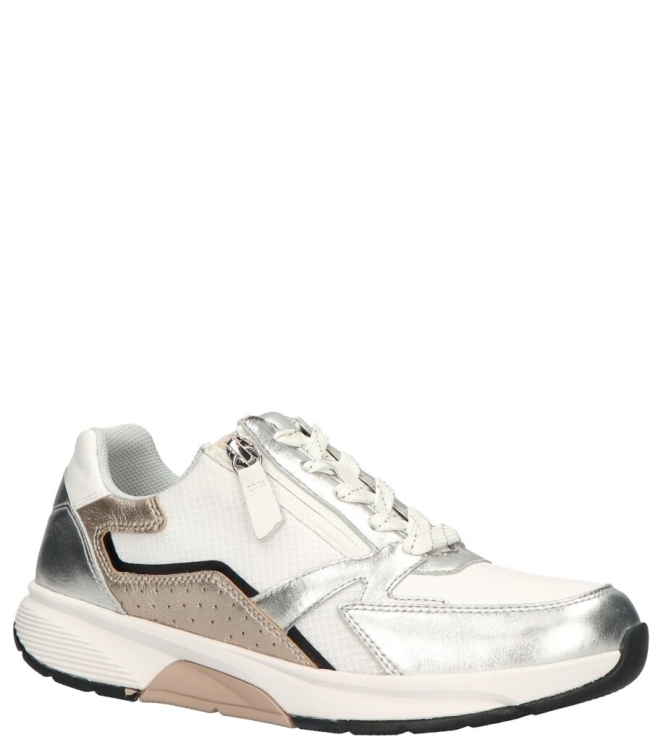 Gabor Gabor sneaker <span>46.878.51</span> 51 weiss/silb/puder/s Gabor sneaker <span>46.878.51</span> 46.878.51 wit - www.bremmerschoenen.info - Bremmer Schoenen