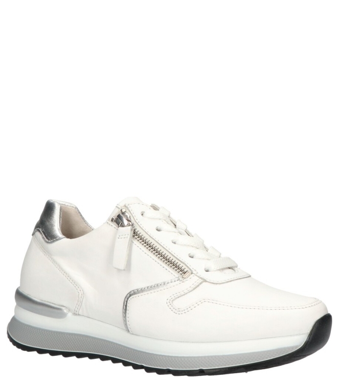 Gabor Gabor sneaker <span>46.548.50</span> 50 weiss/silber Gabor sneaker <span>46.548.50</span> 46.548.50 wit - www.bremmerschoenen.info - Bremmer Schoenen
