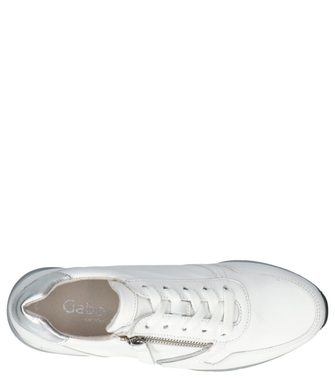 Gabor Gabor sneaker <span>46.548.50</span> 50 weiss/silber Gabor sneaker <span>46.548.50</span> 46.548.50 wit - www.bremmerschoenen.info - Bremmer Schoenen