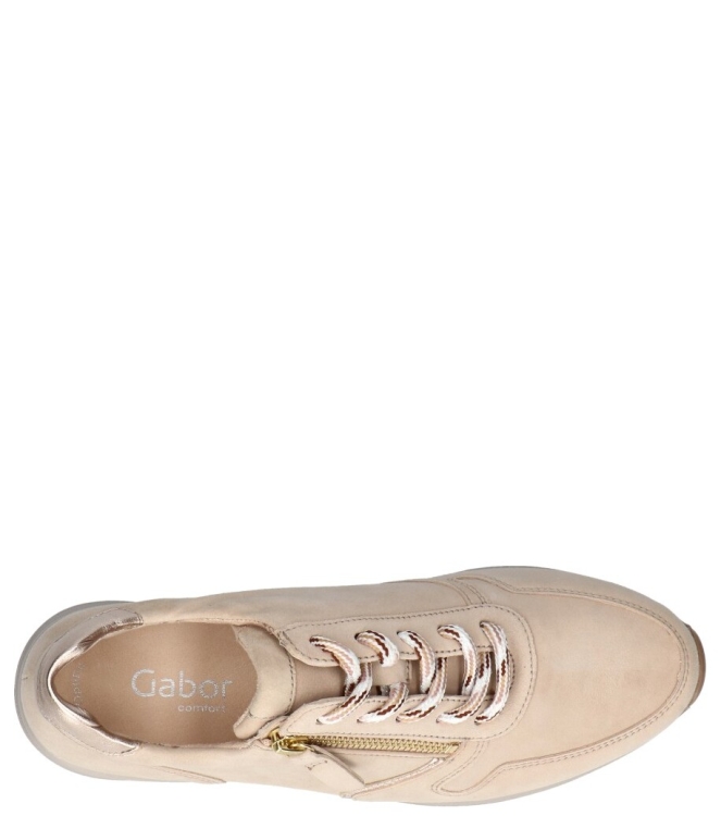 Gabor Gabor sneaker <span>46.548.33</span> 33 oak/puder (gold) Gabor sneaker <span>46.548.33</span> 46.548.33 beige - www.bremmerschoenen.info - Bremmer Schoenen