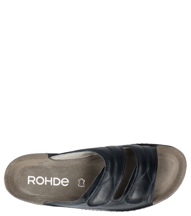 Rohde slipper <span>1940 56</span> 1940 56 blauw - www.bremmerschoenen.info - Bremmer Schoenen