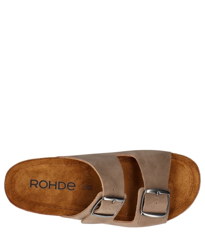 Rohde slipper <span>5856 18</span> 5856 18 beige - www.bremmerschoenen.info - Bremmer Schoenen