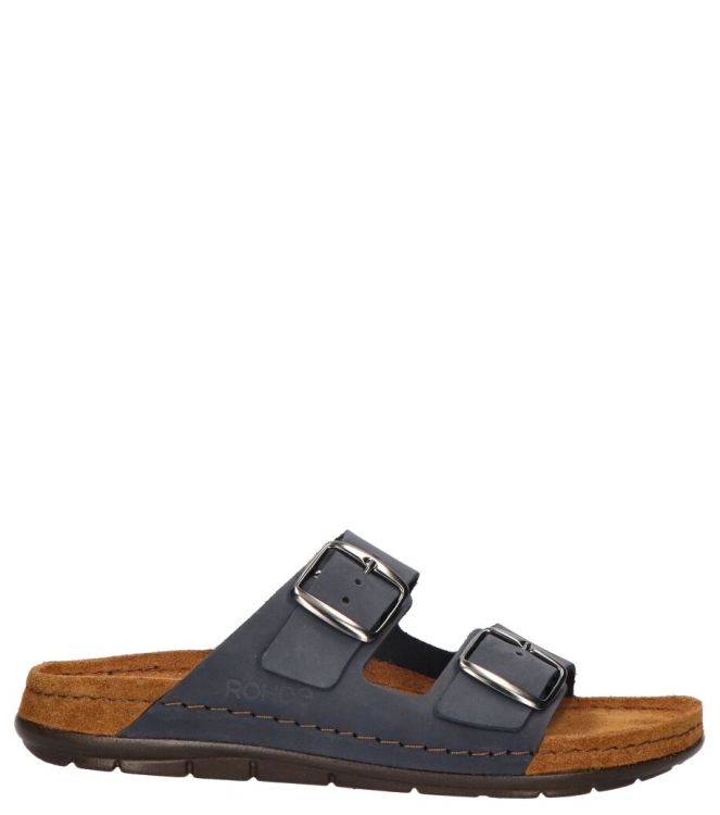 Rohde slipper <span>5865 56</span> 5865 56 blauw - www.bremmerschoenen.info - Bremmer Schoenen