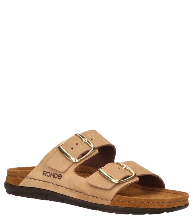Rohde slipper <span>5865 14</span> 5865 14 beige - www.bremmerschoenen.info - Bremmer Schoenen