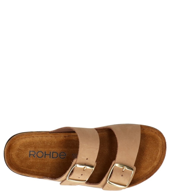 Rohde slipper <span>5865 14</span> 5865 14 beige - www.bremmerschoenen.info - Bremmer Schoenen
