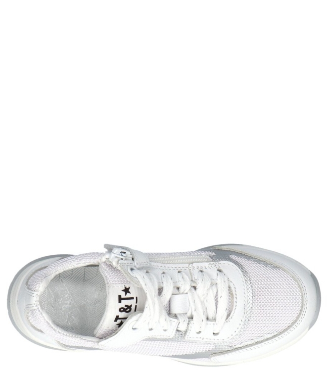 Twins sneaker <span>324155 500 Gwen Gul</span> 324155 500 Gwen Gul wit - www.bremmerschoenen.info - Bremmer Schoenen