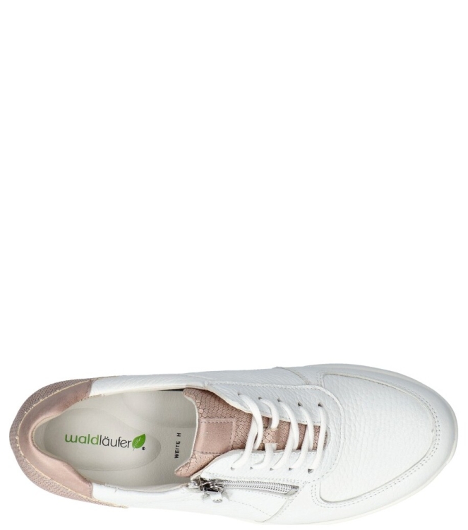 Waldlaufer sneaker <span>758009 504 139 H-Lana</span> 758009 504 139 H-Lana wit - www.bremmerschoenen.info - Bremmer Schoenen