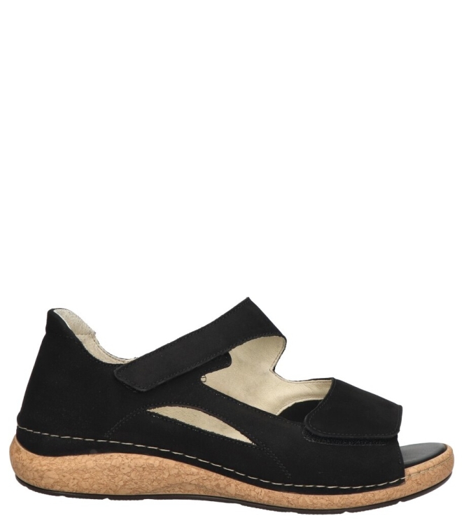Waldlaufer sandaal <span>681K80 200 001 K-Heliett</span> 681K80 200 001 K-Heliett zwart - www.bremmerschoenen.info - Bremmer Schoenen