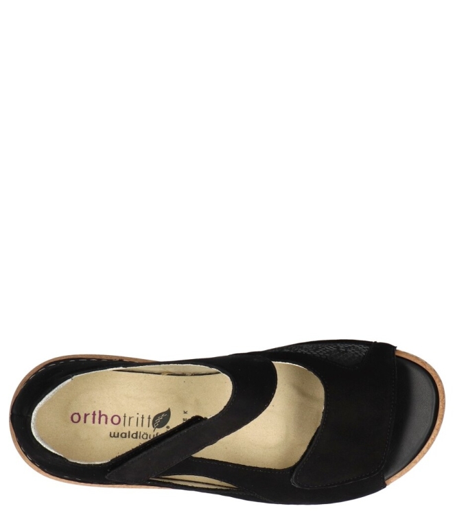 Waldlaufer sandaal <span>681K80 200 001 K-Heliett</span> 681K80 200 001 K-Heliett zwart - www.bremmerschoenen.info - Bremmer Schoenen