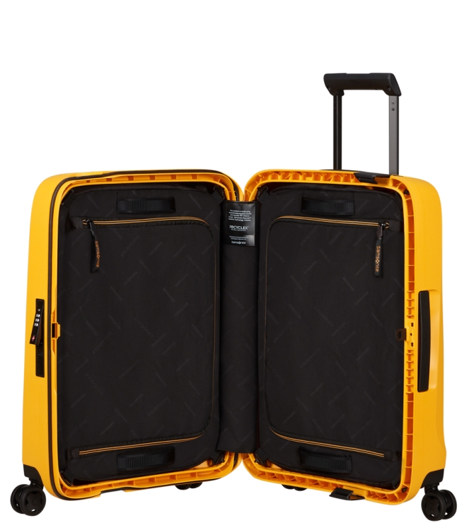 Samsonite Samsonite Trolley <span>146909 4702 Essens spinner 55</span> Radiant Yellow Samsonite Trolley <span>146909 4702 Essens spinner 55</span> 146909 4702 Essens spinner 55 geel - www.bremmerschoenen.info - Bremmer Schoenen