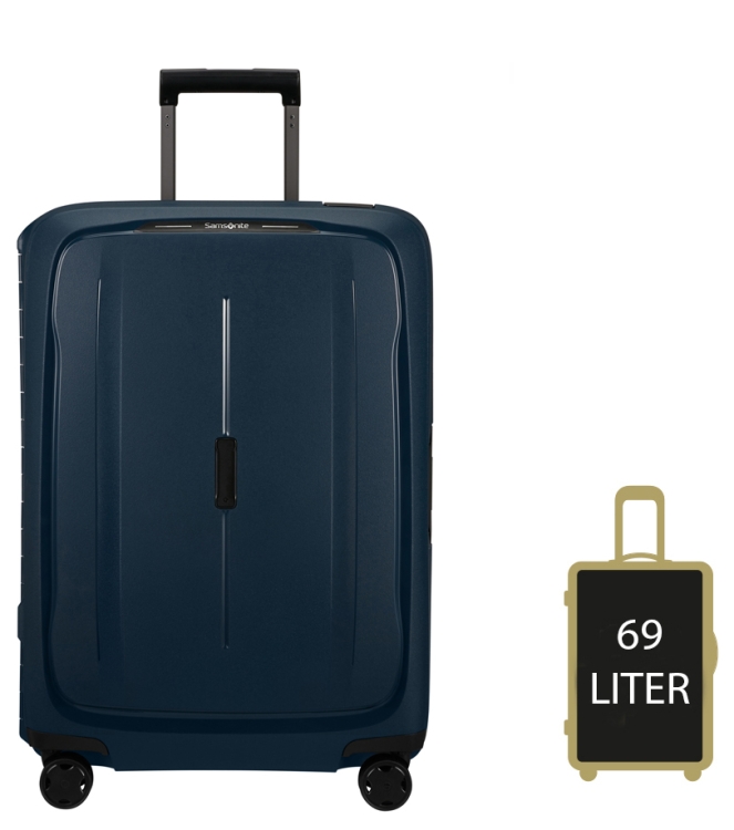 Samsonite koffer <span>146911 1549 Essens Spinner 69</span> 146911 1549 Essens Spinner 69 blauw - www.bremmerschoenen.info - Bremmer Schoenen