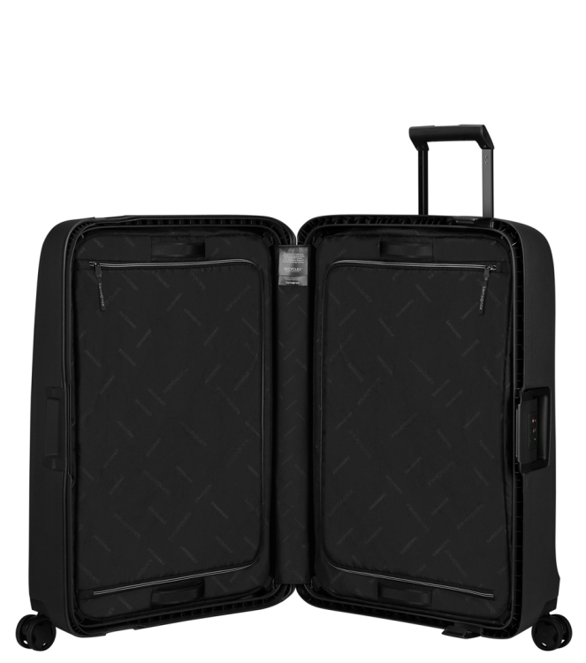 Samsonite koffer <span>146912 1374 Essens Spinner 75</span> 146912 1374 Essens Spinner 75 zwart - www.bremmerschoenen.info - Bremmer Schoenen