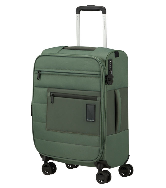 Samsonite Trolley <span>145446 0588 Vaycay Spinner 55</span> 145446 0588 Vaycay Spinner 55 groen - www.bremmerschoenen.info - Bremmer Schoenen