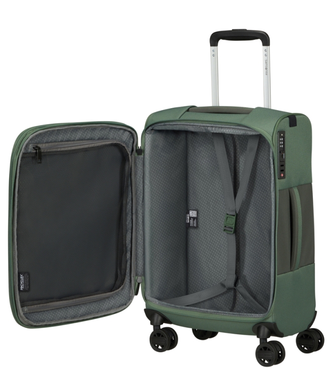 Samsonite Trolley <span>145446 0588 Vaycay Spinner 55</span> 145446 0588 Vaycay Spinner 55 groen - www.bremmerschoenen.info - Bremmer Schoenen