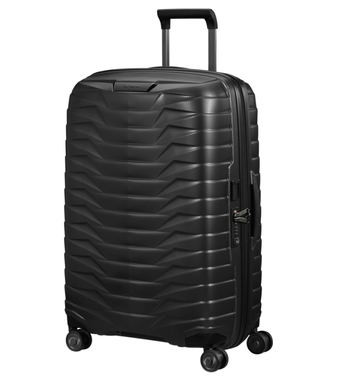 Samsonite Koffer <span>126041 4804 Proxis Spinner 69</span> 126041 4804 Proxis Spinner 69 grijs - www.bremmerschoenen.info - Bremmer Schoenen