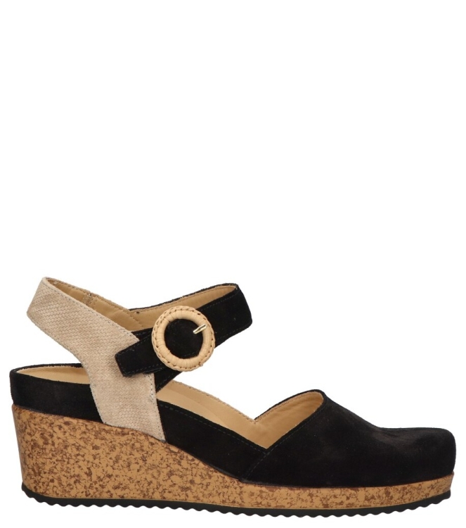 Durea sandaal <span>5919 565 1007</span> 5919 565 1007 zwart - www.bremmerschoenen.info - Bremmer Schoenen