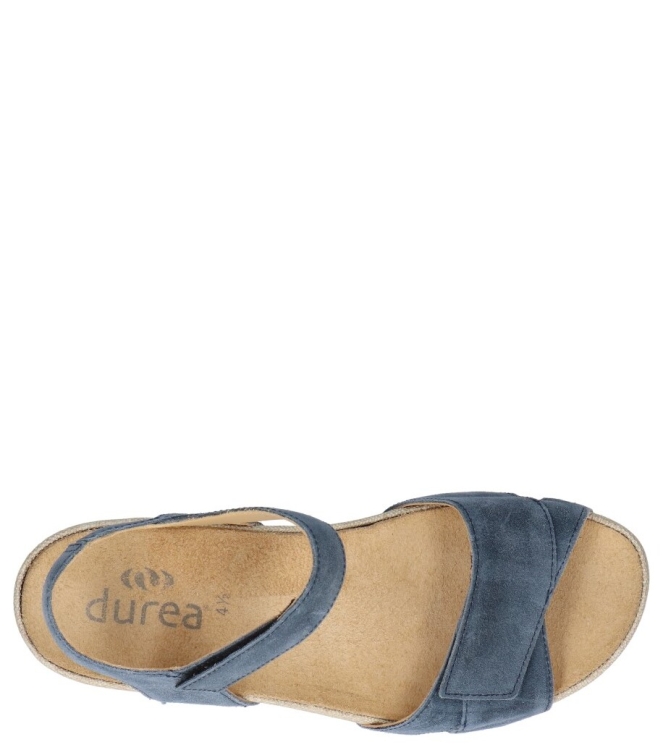 Durea sandaal <span>7403 025 1015</span> 7403 025 1015 blauw - www.bremmerschoenen.info - Bremmer Schoenen