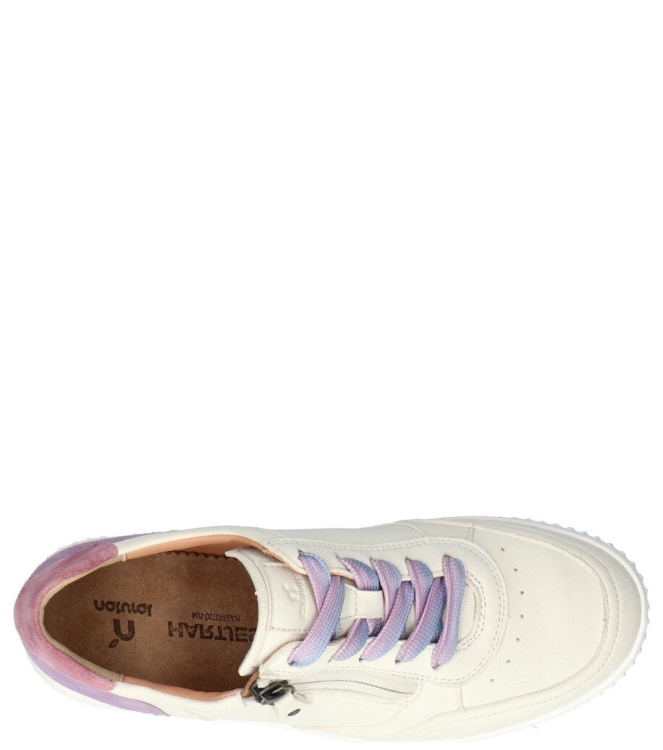 Hartjes sneaker <span>162.1952 02/82 Boogie</span> 162.1952 02/82 Boogie wit - www.bremmerschoenen.info - Bremmer Schoenen