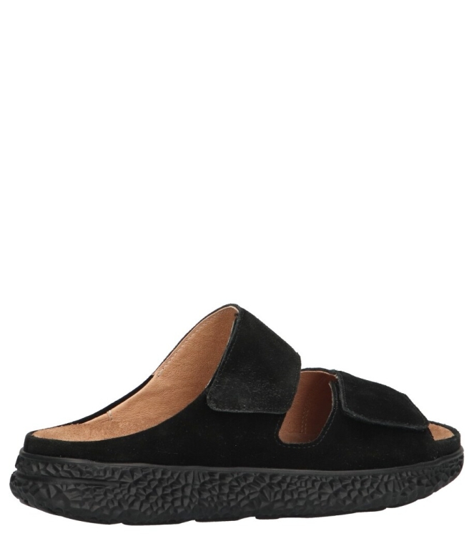 Hartjes slipper <span>122.1221 01/00 Groove</span> 122.1221 01/00 Groove zwart - www.bremmerschoenen.info - Bremmer Schoenen