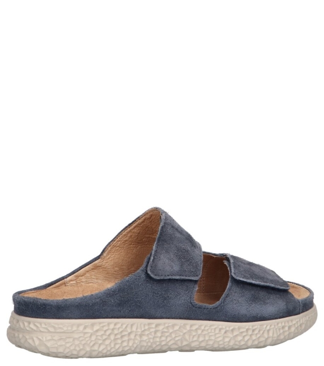 Hartjes slipper <span>122.1221 47/00 Groove</span> 122.1221 47/00 Groove blauw - www.bremmerschoenen.info - Bremmer Schoenen