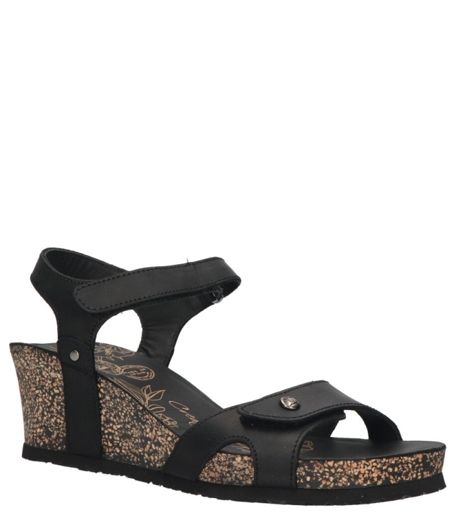 Panama Jack sandaal <span>Julia Basics B1</span> Julia Basics B1 zwart - www.bremmerschoenen.info - Bremmer Schoenen
