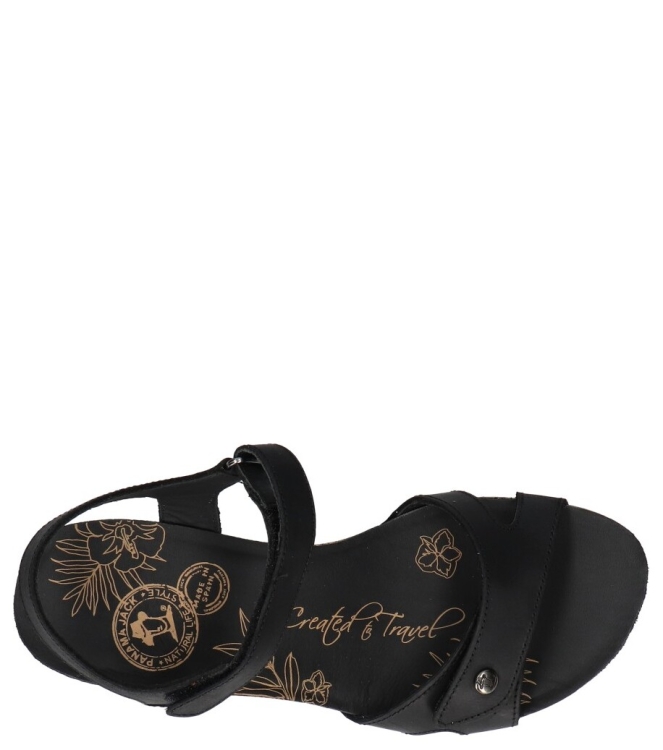 Panama Jack sandaal <span>Julia Basics B1</span> Julia Basics B1 zwart - www.bremmerschoenen.info - Bremmer Schoenen