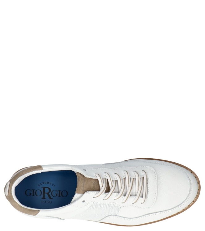 Giorgio sneaker <span>50802 800 Bianco</span> 50802 800 Bianco wit - www.bremmerschoenen.info - Bremmer Schoenen