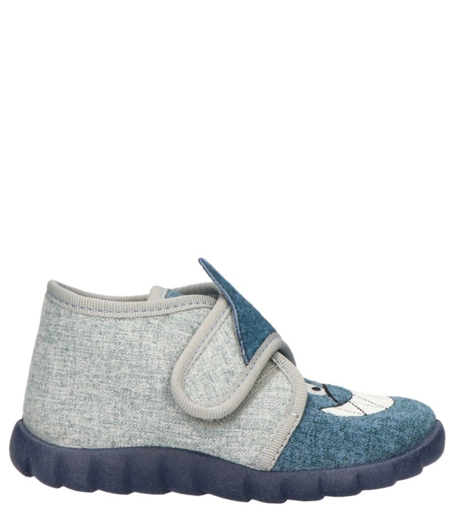 Fischer kinderpantoffel <span>631548-556</span> 631548-556 blauw - www.bremmerschoenen.info - Bremmer Schoenen
