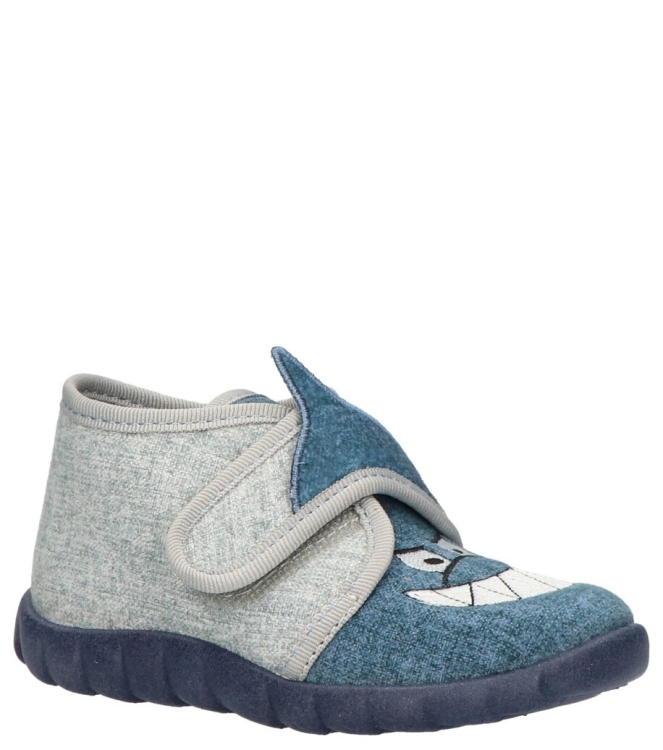 Fischer kinderpantoffel <span>631548-556</span> 631548-556 blauw - www.bremmerschoenen.info - Bremmer Schoenen