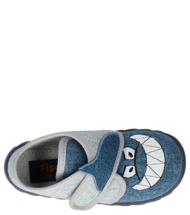 Fischer kinderpantoffel <span>631548-556</span> 631548-556 blauw - www.bremmerschoenen.info - Bremmer Schoenen