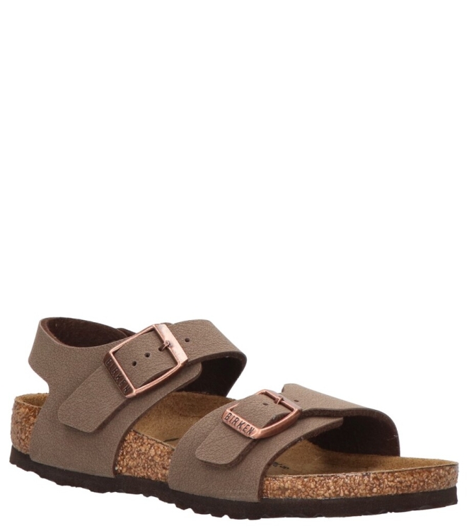 Birkenstock sandaal <span>087783 New York kids</span> 087783 New York kids bruin - www.bremmerschoenen.info - Bremmer Schoenen