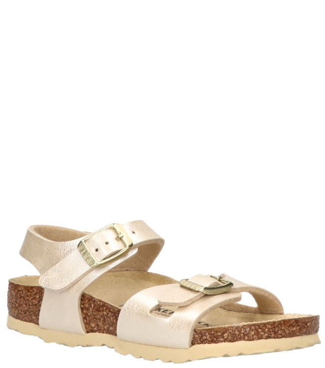 Birkenstock sandaal <span>1027418 Rio Kids</span> 1027418 Rio Kids beige - www.bremmerschoenen.info - Bremmer Schoenen