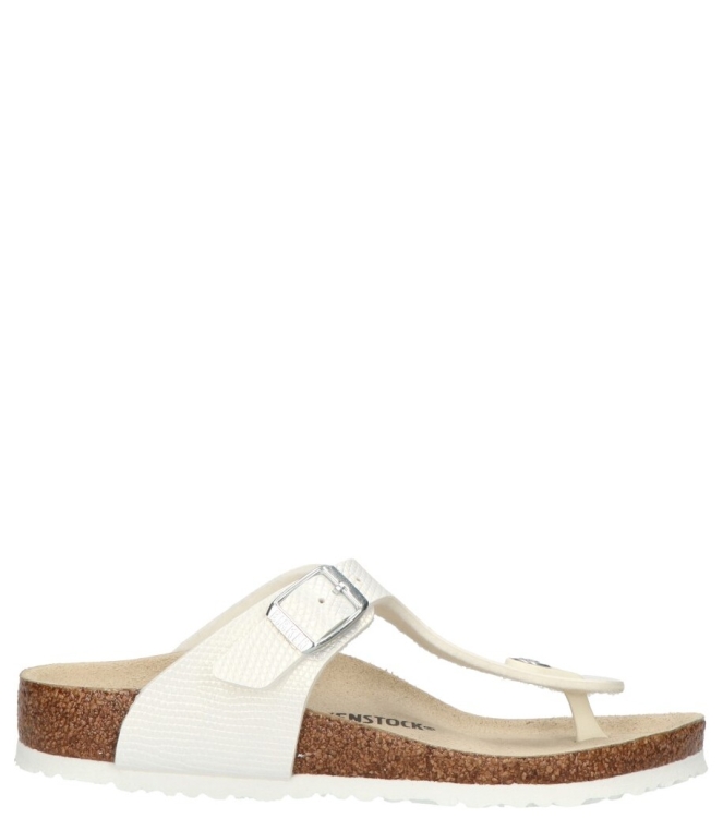 Birkenstock slipper <span>1026847 Gizeh Kids BS</span> 1026847 Gizeh Kids BS wit - www.bremmerschoenen.info - Bremmer Schoenen