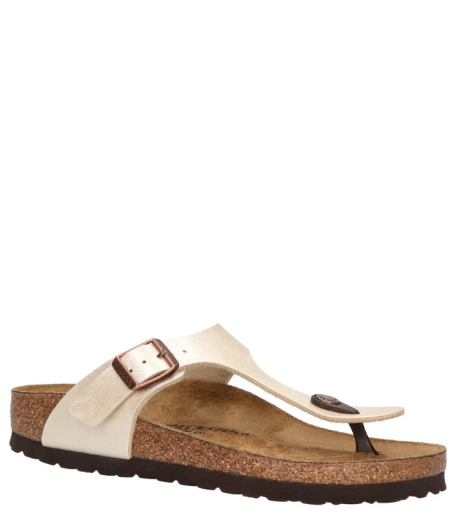 Birkenstock slipper <span>943873 Gizeh</span> 943873 Gizeh beige - www.bremmerschoenen.info - Bremmer Schoenen