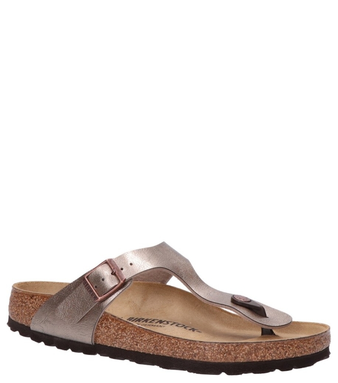 Birkenstock slipper <span>1016144 Gizeh</span> 1016144 Gizeh brons - www.bremmerschoenen.info - Bremmer Schoenen