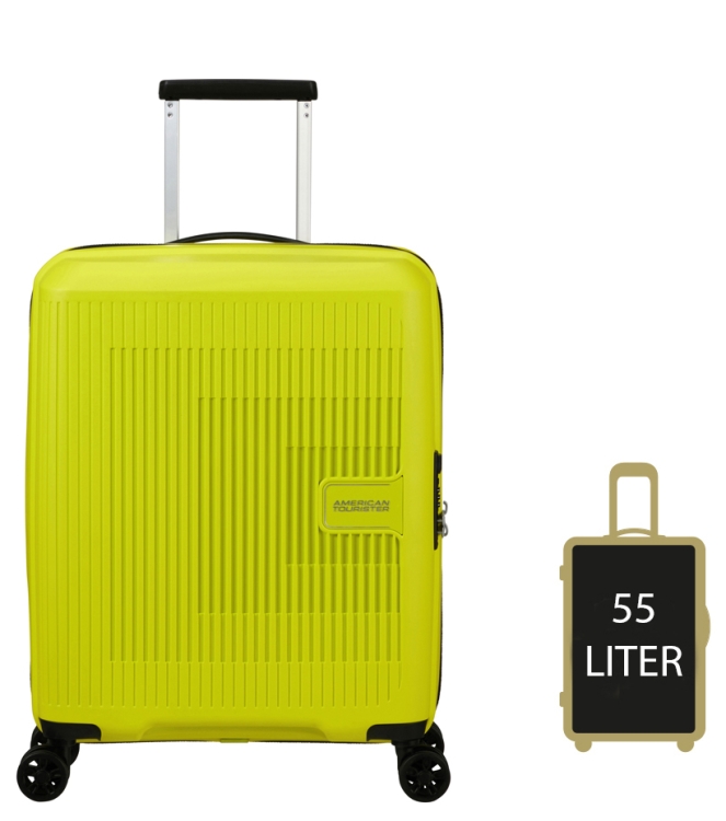 AT Trolley <span>146819 A067 Aerostep Spinner 55</span> 146819 A067 Aerostep Spinner 55 groen - www.bremmerschoenen.info - Bremmer Schoenen