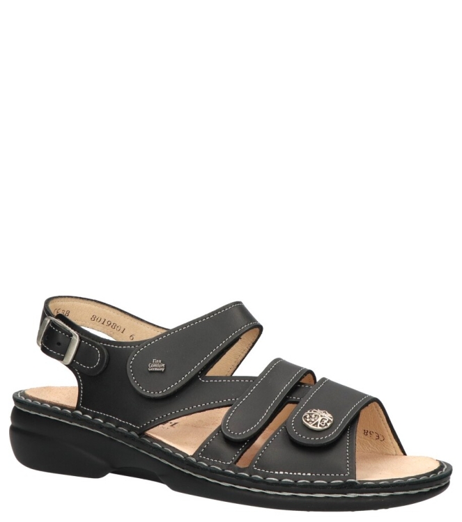Finn comfort sandaal <span>2562 723393 Gomera</span> 2562 723393 Gomera zwart - www.bremmerschoenen.info - Bremmer Schoenen