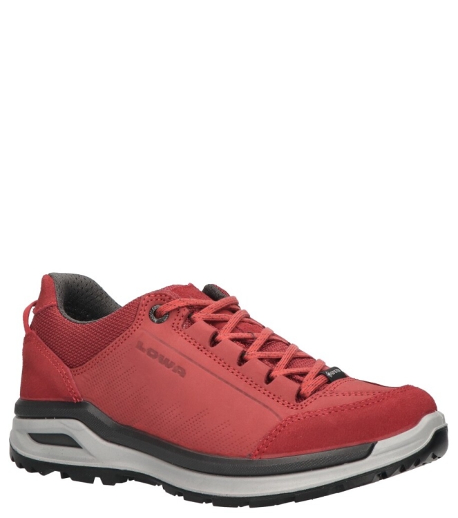 Lowa wandelschoen <span>LM321442-0343 Ascona GTX lo Ws</span> LM321442-0343 Ascona GTX lo Ws rood - www.bremmerschoenen.info - Bremmer Schoenen