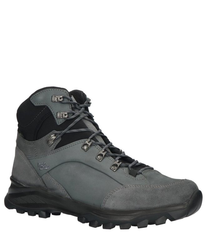 Hanwag Hanwag wandelschoen <span>203000-046155 Banks GTX</span> Graphite/shadow Hanwag wandelschoen <span>203000-046155 Banks GTX</span> 203000-046155 Banks GTX grijs - www.bremmerschoenen.info - Bremmer Schoenen